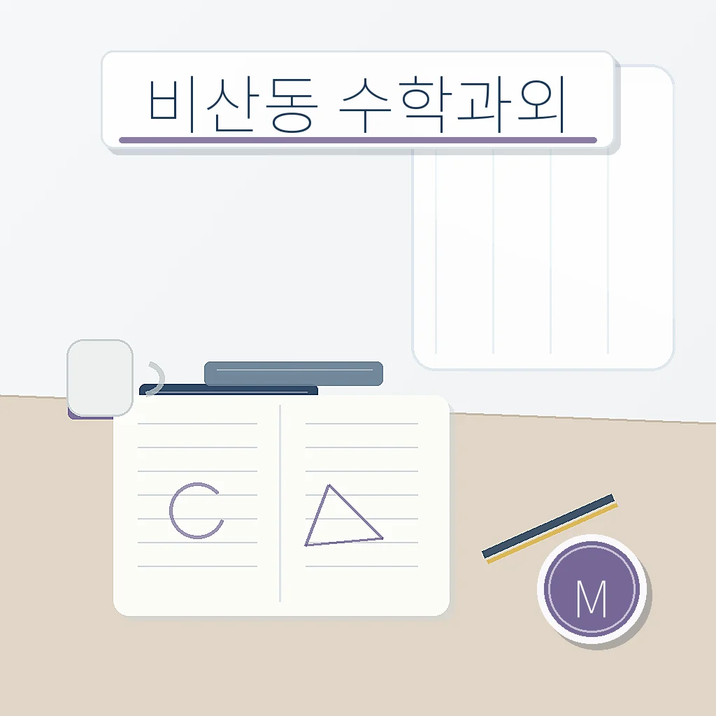 비산동 수학과외 지역별 학습정보