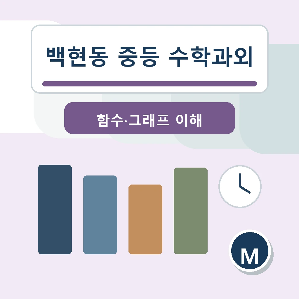 백현동 중학생 중등 수학과외 학습정보
