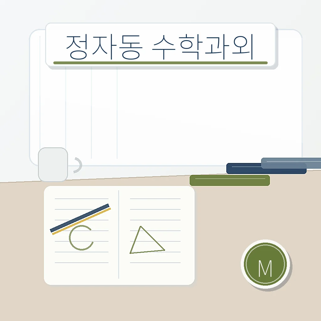 정자동 수학과외 지역별 학습정보