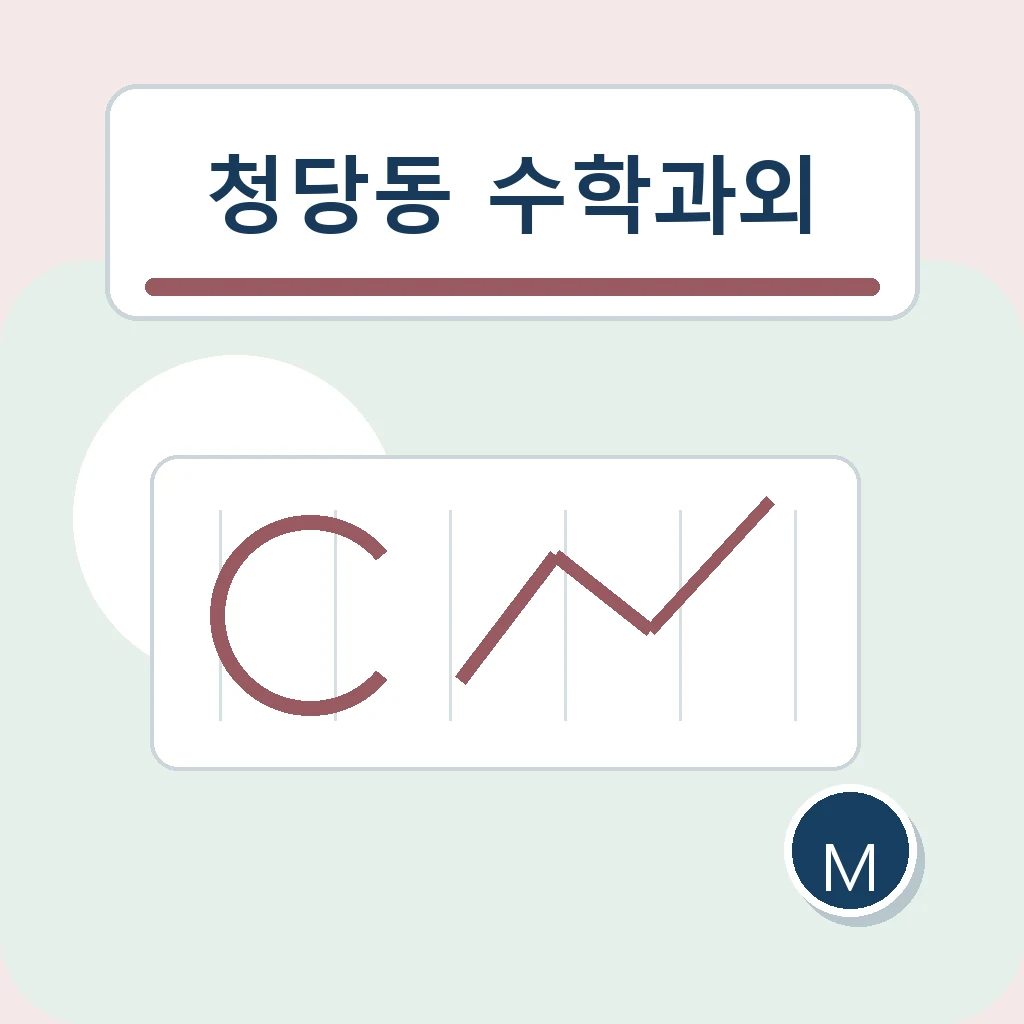 청당동 수학과외 혼합 유형 학습정보