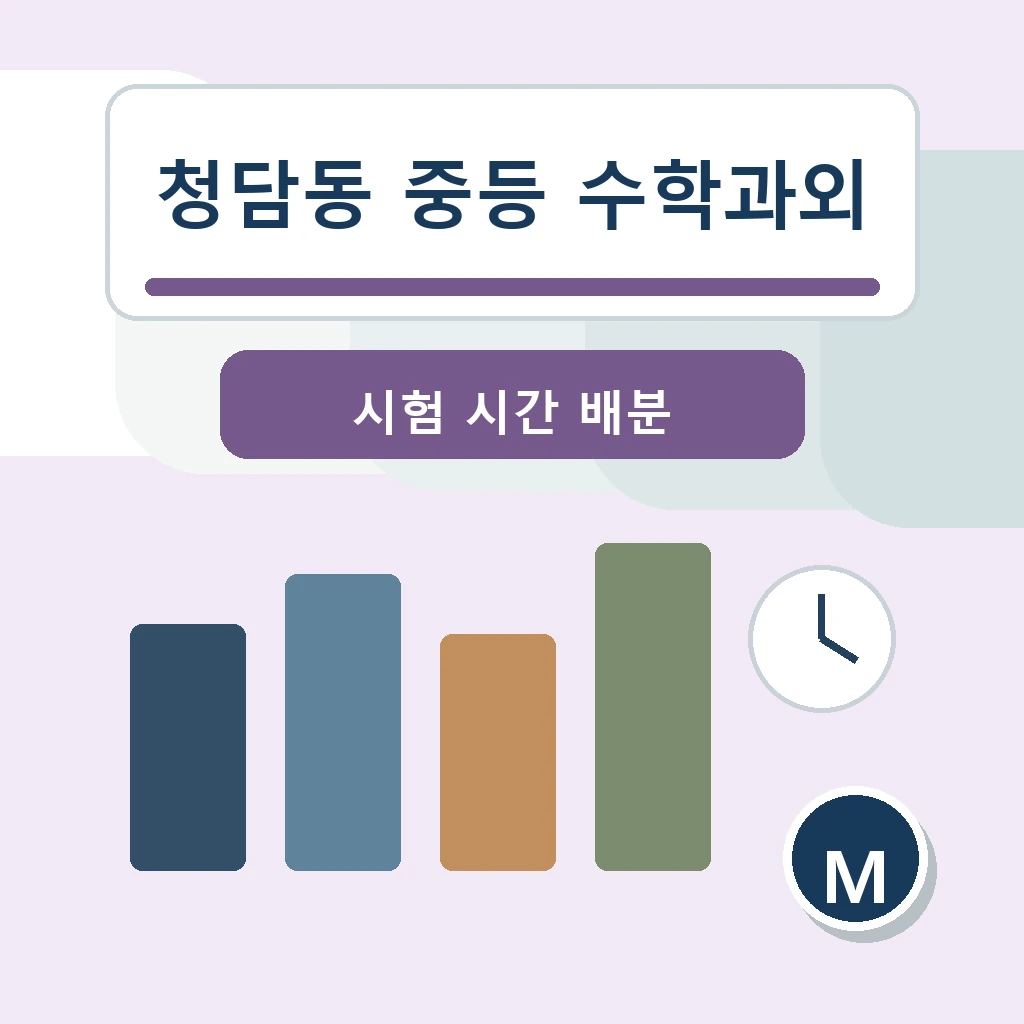 청담동 중학생 중등 수학과외 학습정보