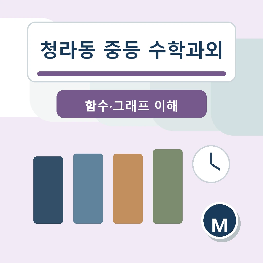 청라동 중학생 중등 수학과외 학습정보