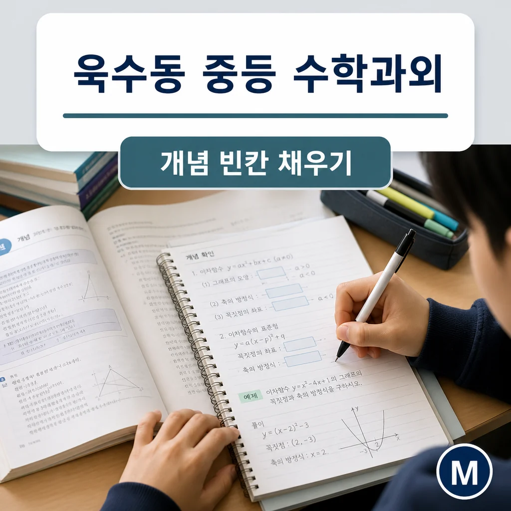 욱수동 중학생 중등 수학과외 학습정보