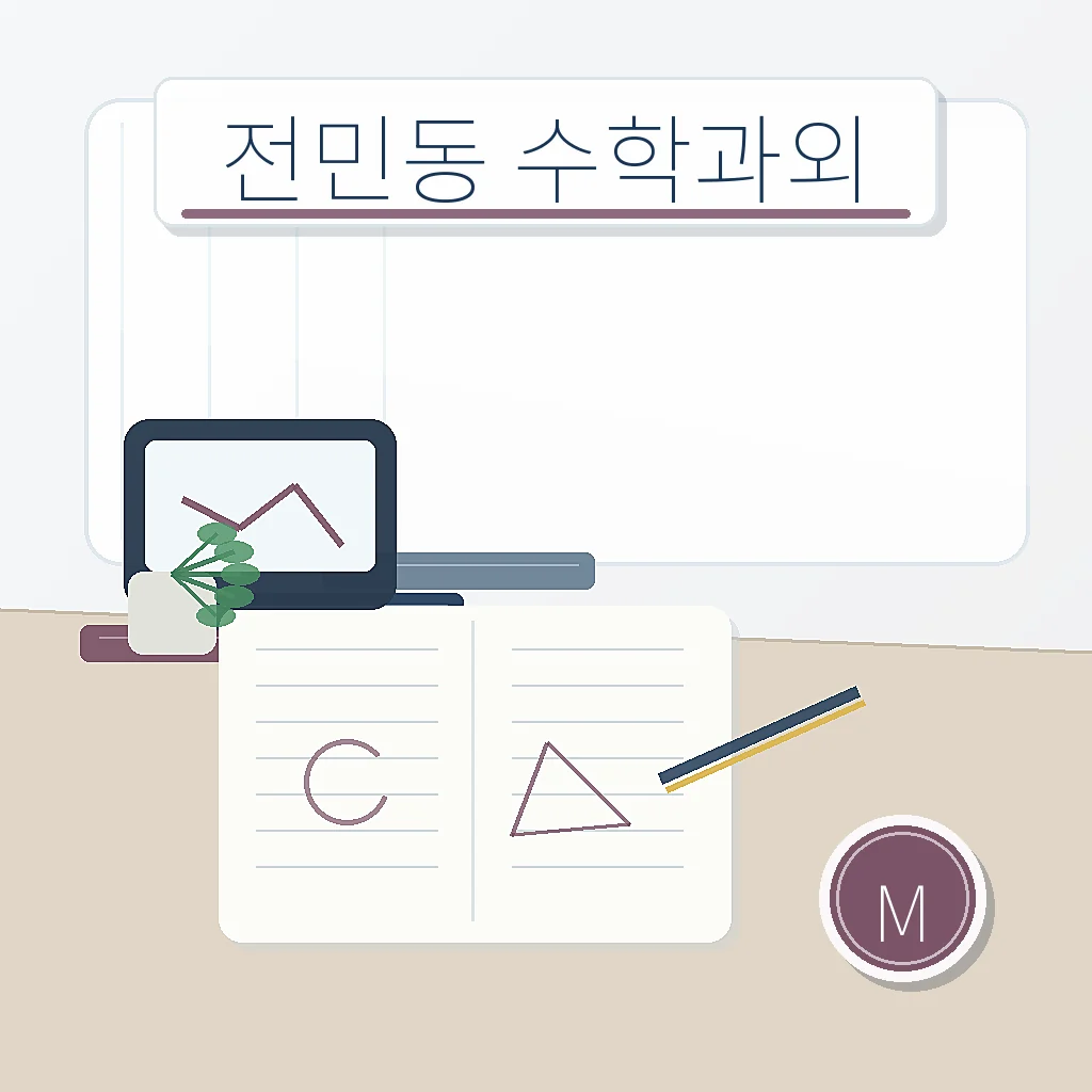 전민동 수학과외 지역별 학습정보