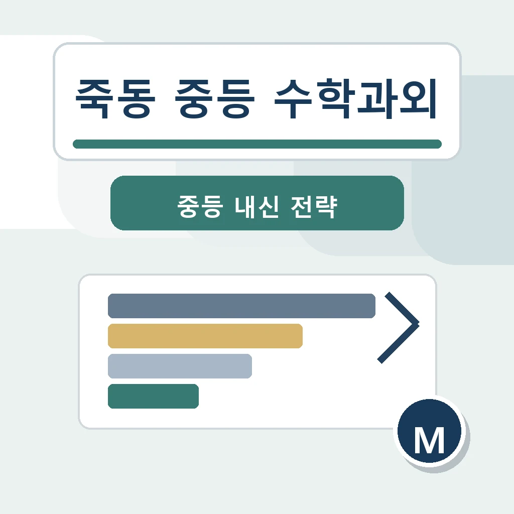 죽동 중학생 중등 수학과외 학습정보