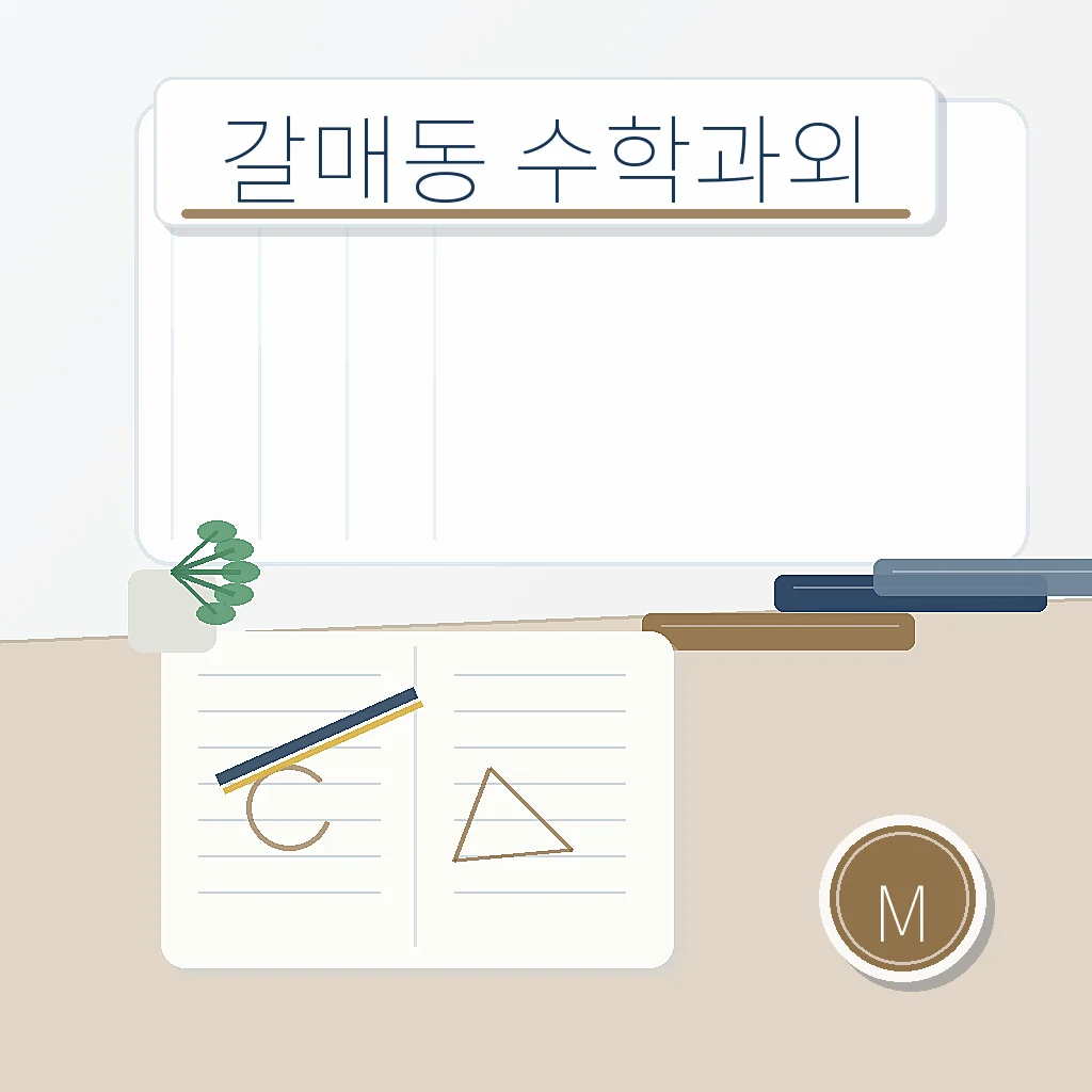 갈매동 수학과외 지역별 학습정보