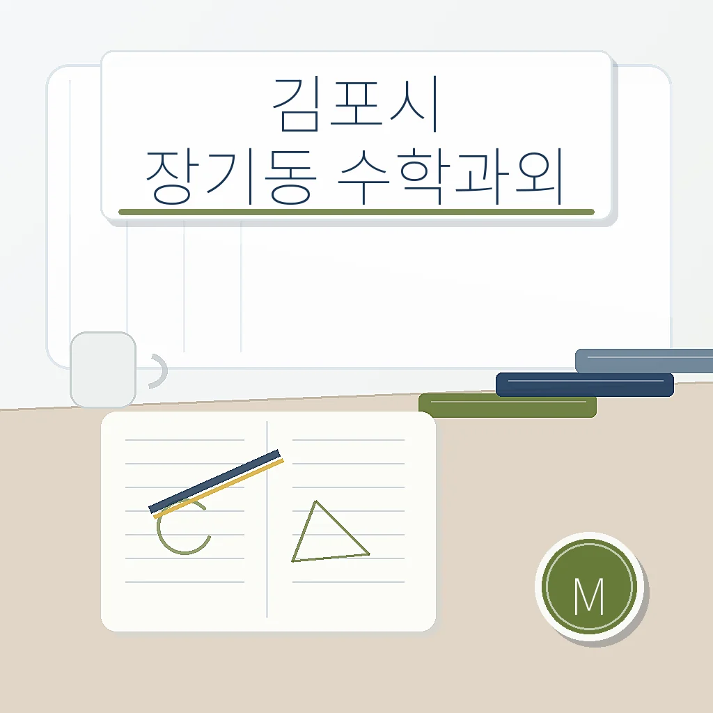 김포시 장기동 수학과외 학습 가이드 스터디멘토