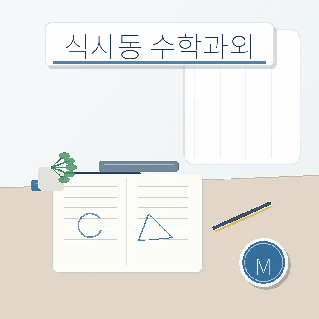 식사동 수학과외 지역별 학습정보