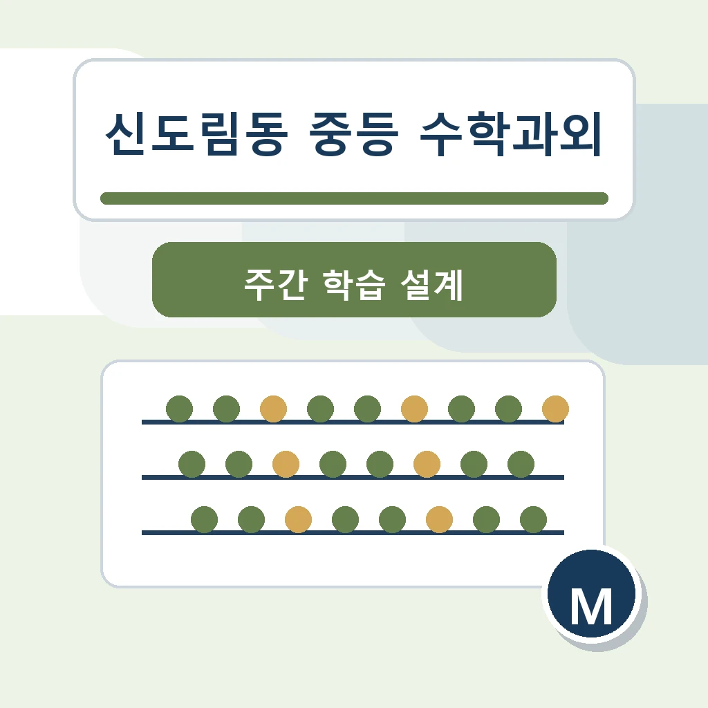 신도림동 중학생 중등 수학과외 학습정보