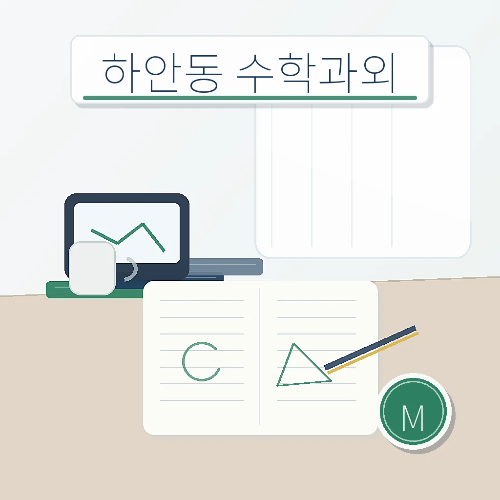 하안동 수학과외 지역별 학습정보