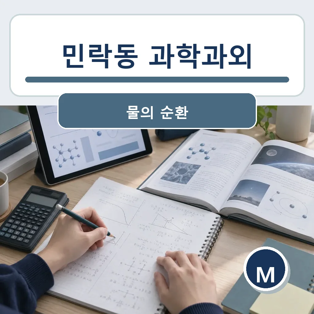 민락동 과학과외 물의 순환 학습정보