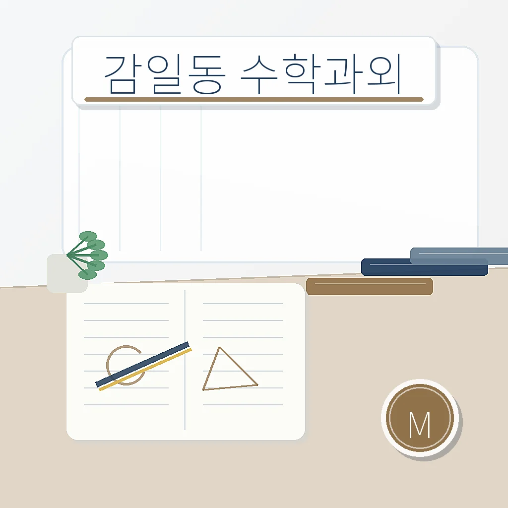 감일동 수학과외 지역별 학습정보