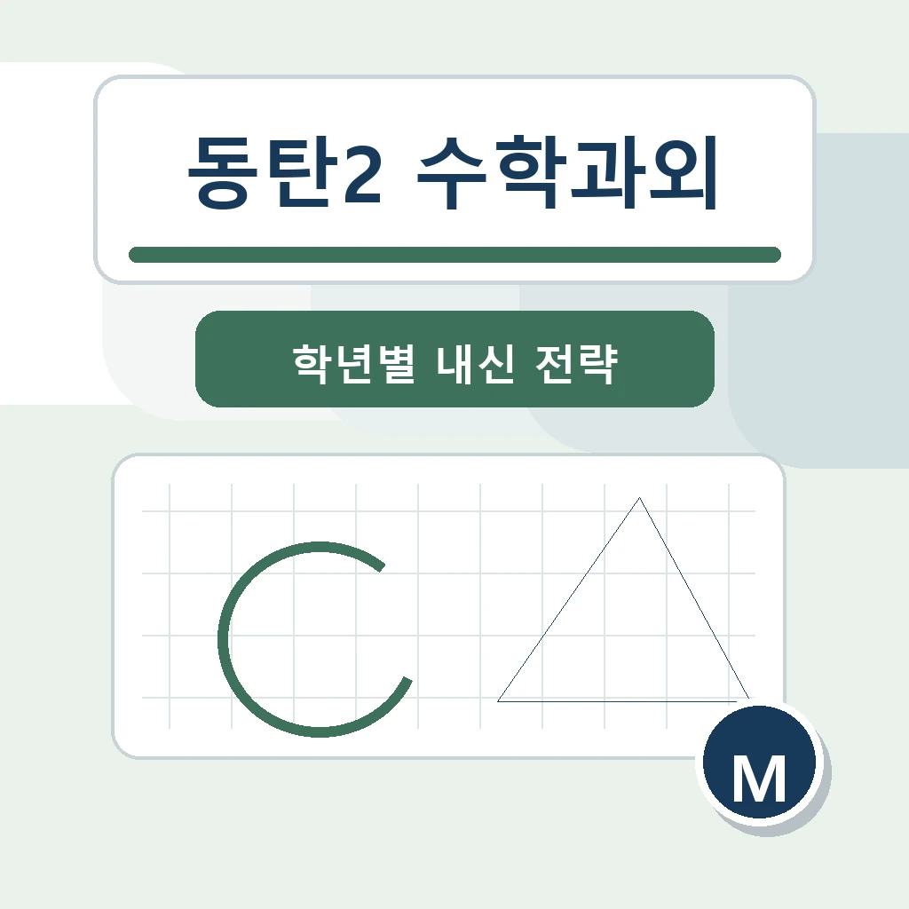 동탄2 수학과외 학습 가이드