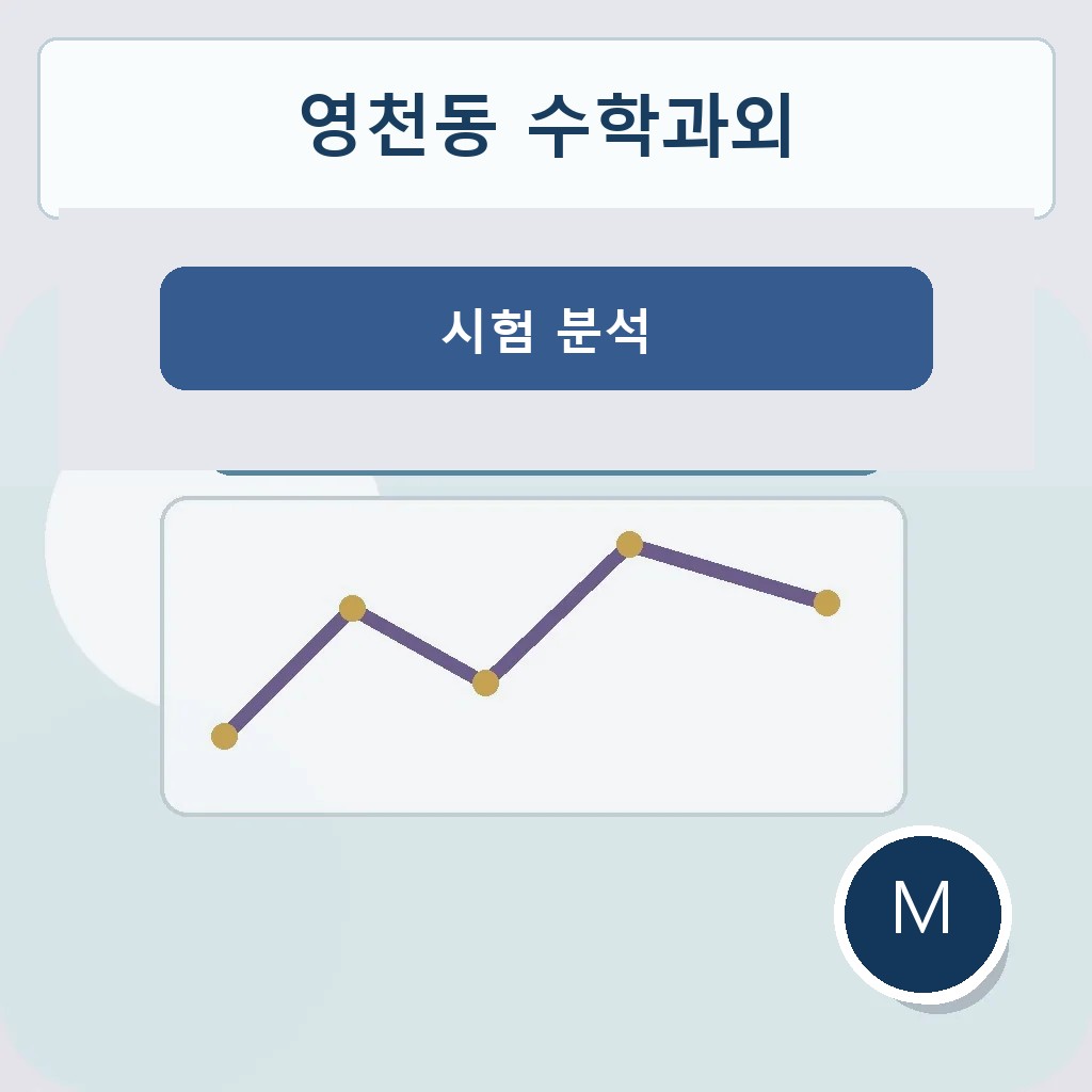 영천동 수학과외 시험 분석 대표 이미지
