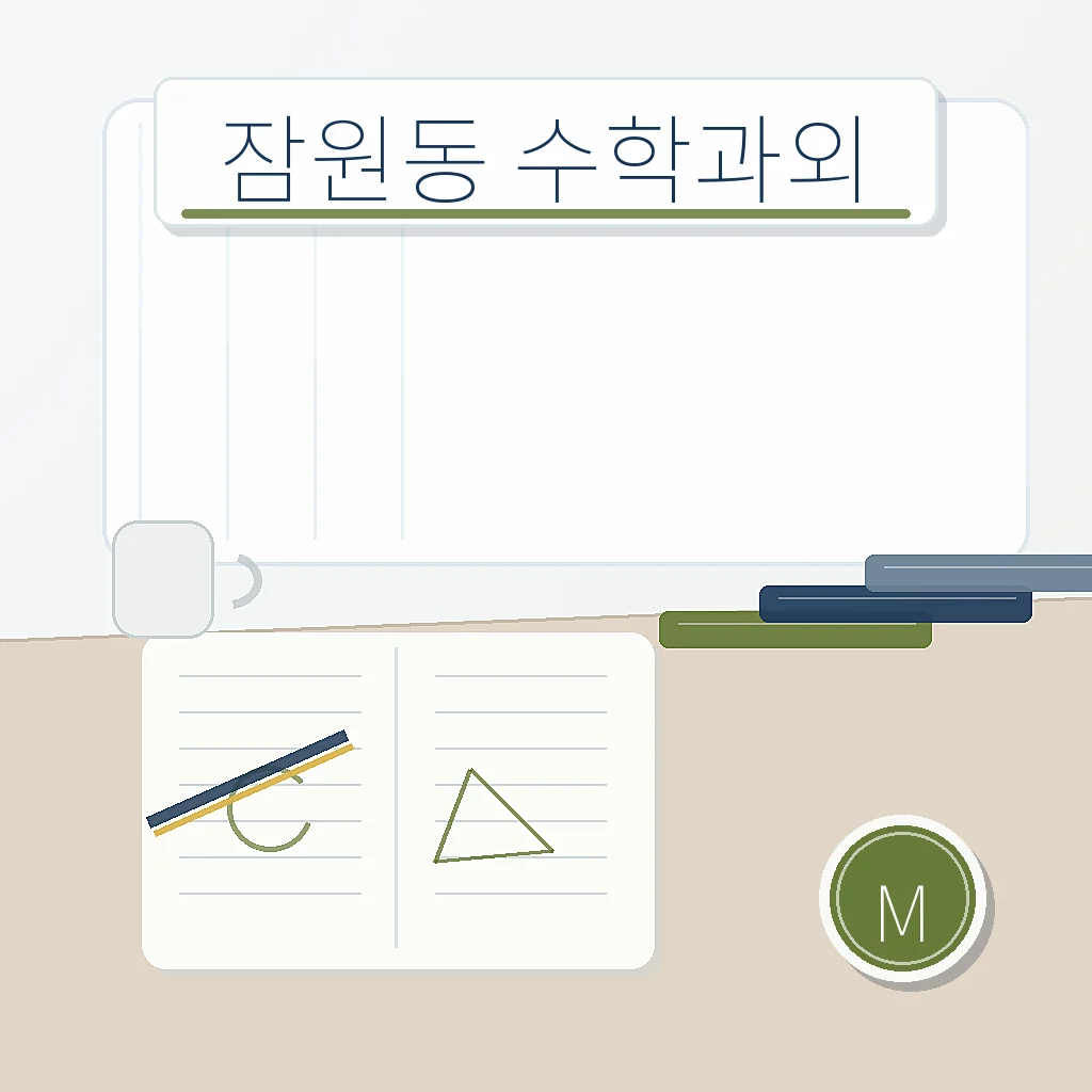 잠원동 수학과외 지역별 학습정보