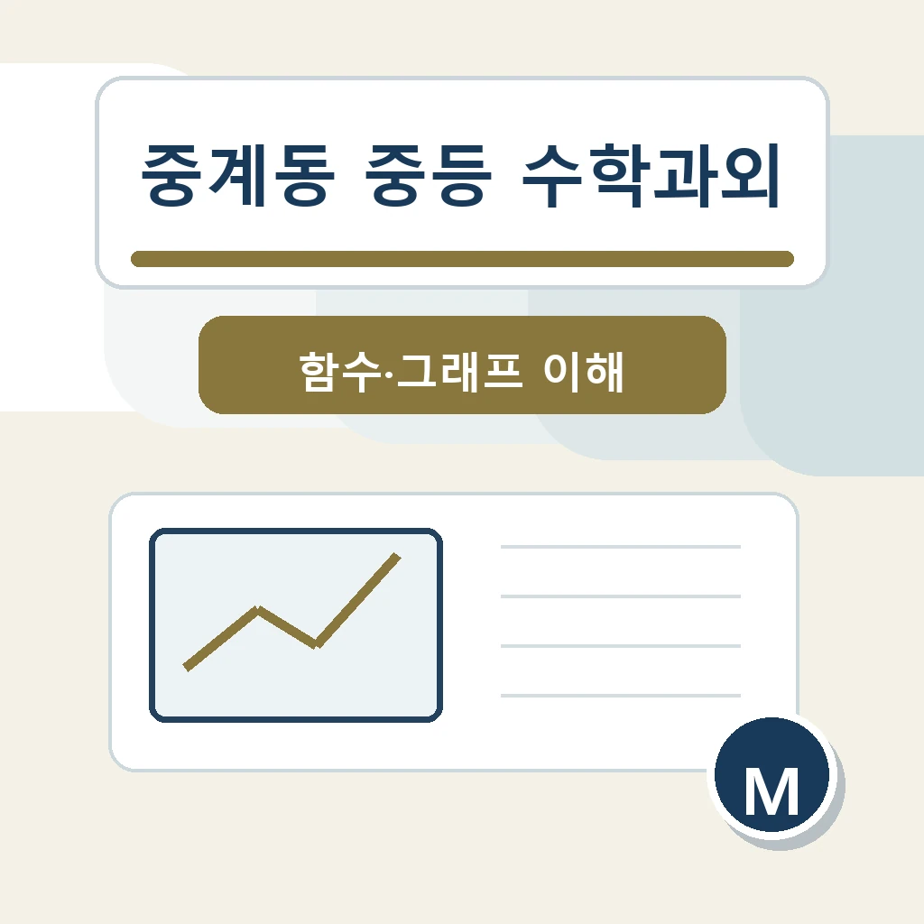 중계동 중학생 중등 수학과외 학습정보