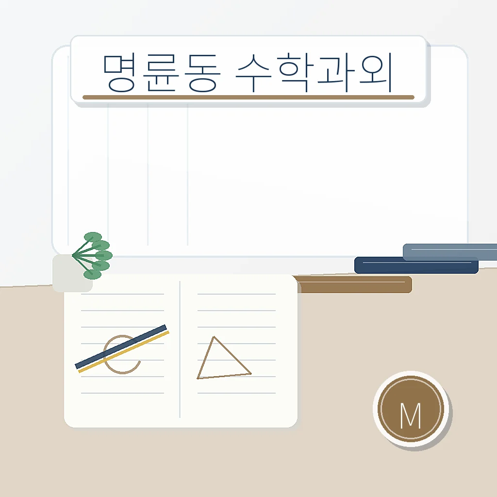 명륜동 수학과외 지역별 학습정보