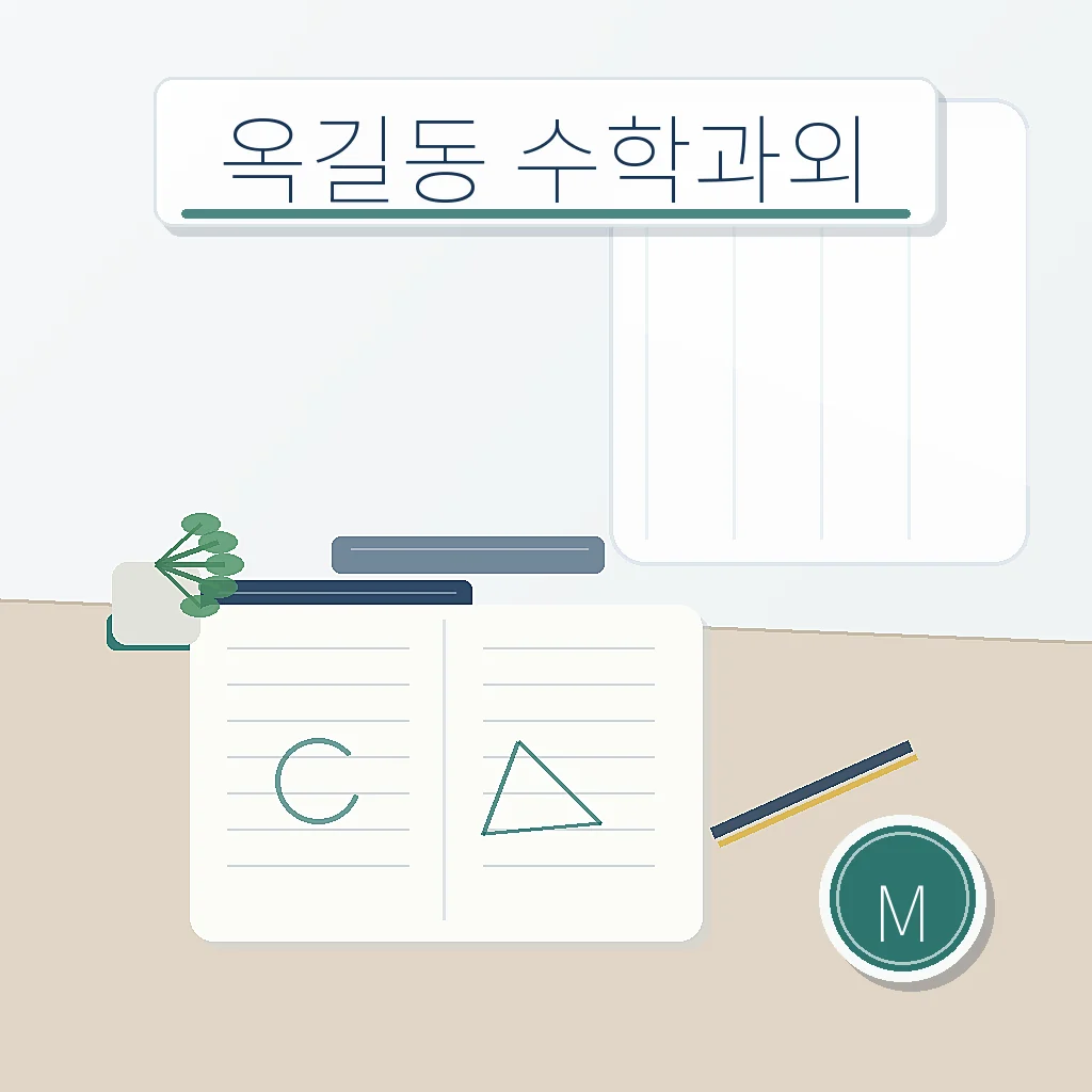 옥길동 수학과외 지역별 학습정보