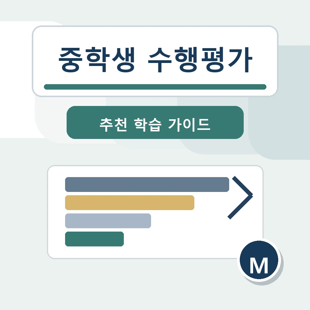 중학생 수행평가 관리, 내신 점수에서 왜 중요할까요? 학습 가이드 스터디멘토