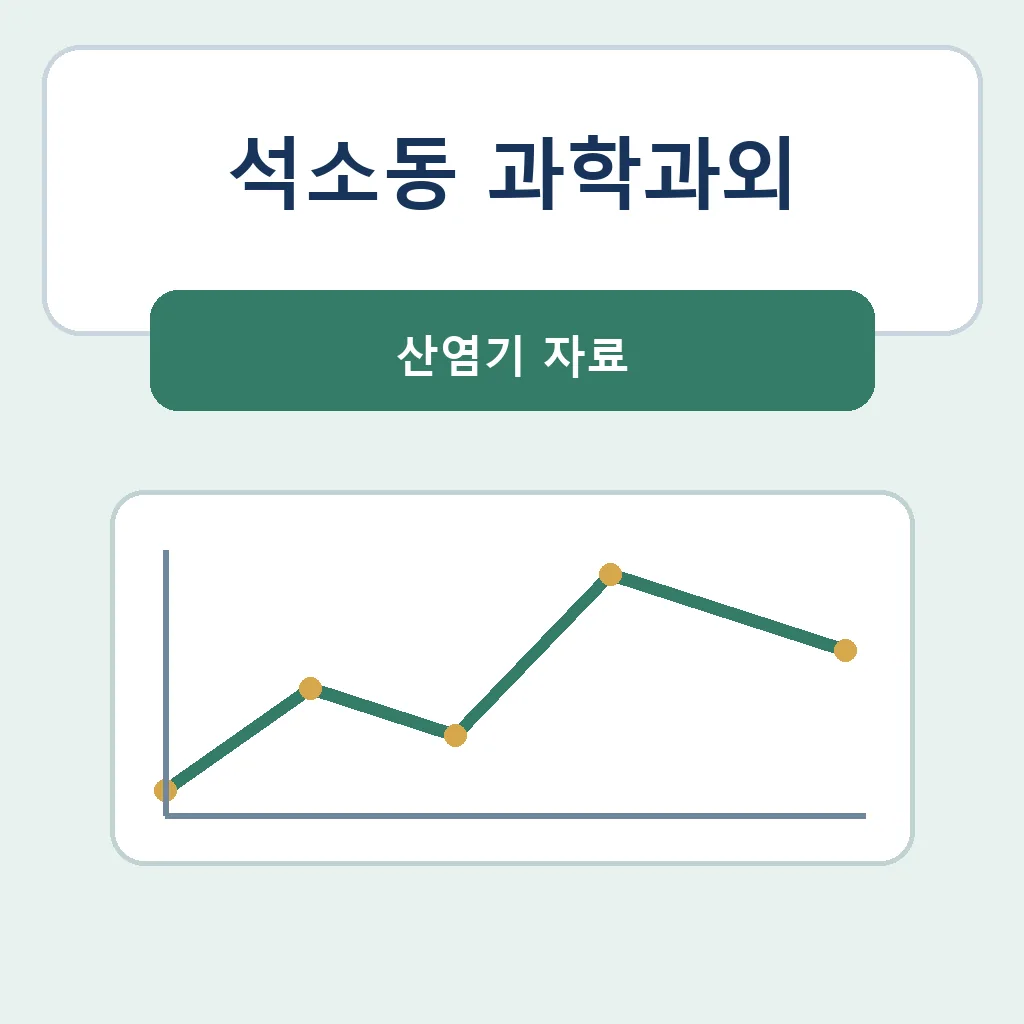 석소동 과학과외 산염기 자료 학습정보