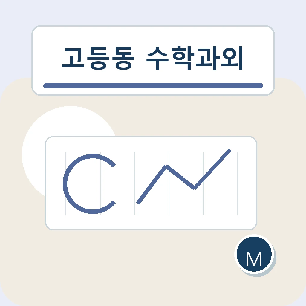 고등동 수학과외 취약단원 보완 학습정보