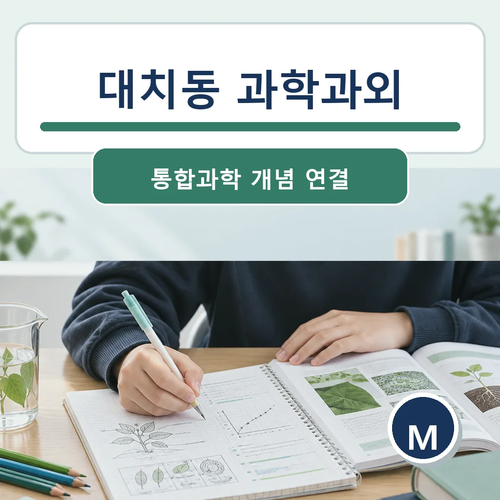 대치동 과학과외 통합과학 개념 연결 학습정보