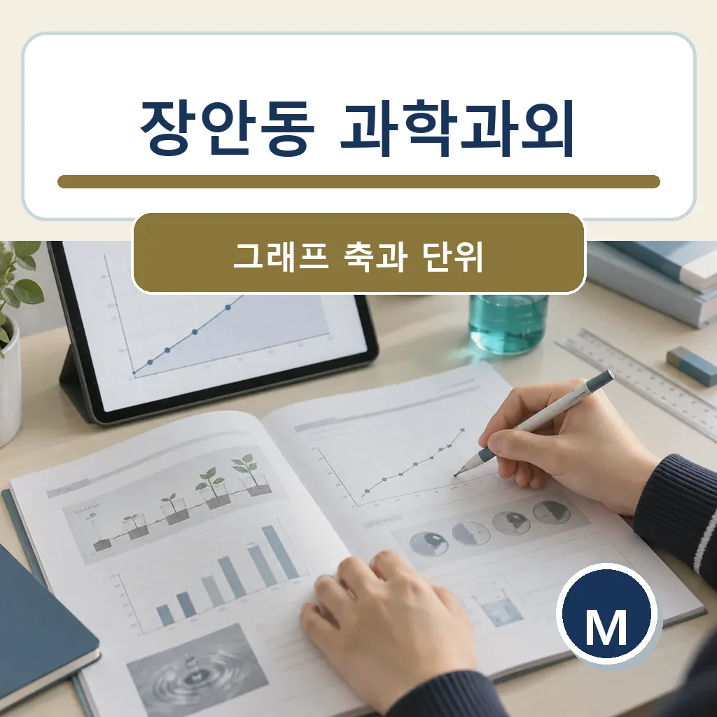 장안동 과학과외 그래프 축과 단위 학습정보