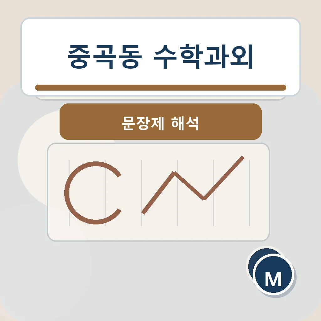 중곡동 수학과외 문장제 해석 학습정보