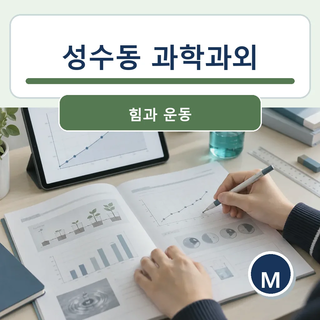 성수동 과학과외 힘과 운동 학습정보
