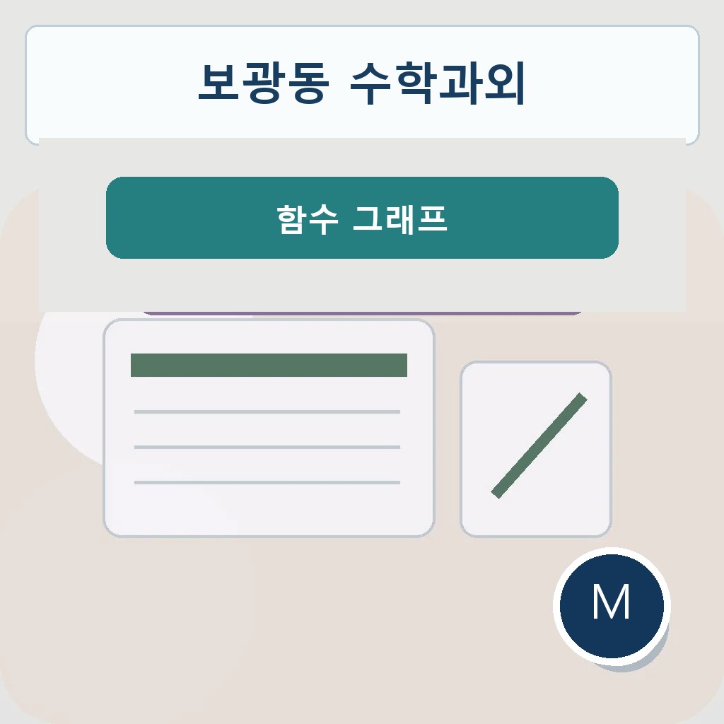 보광동 수학과외 함수 그래프 대표 이미지