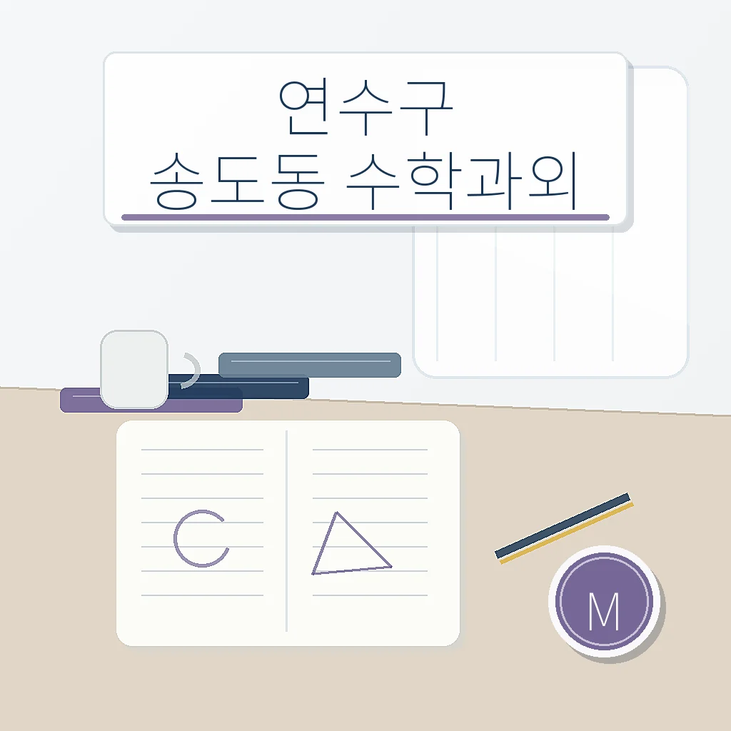 인천 연수구 송도동 수학과외 학습 가이드 스터디멘토