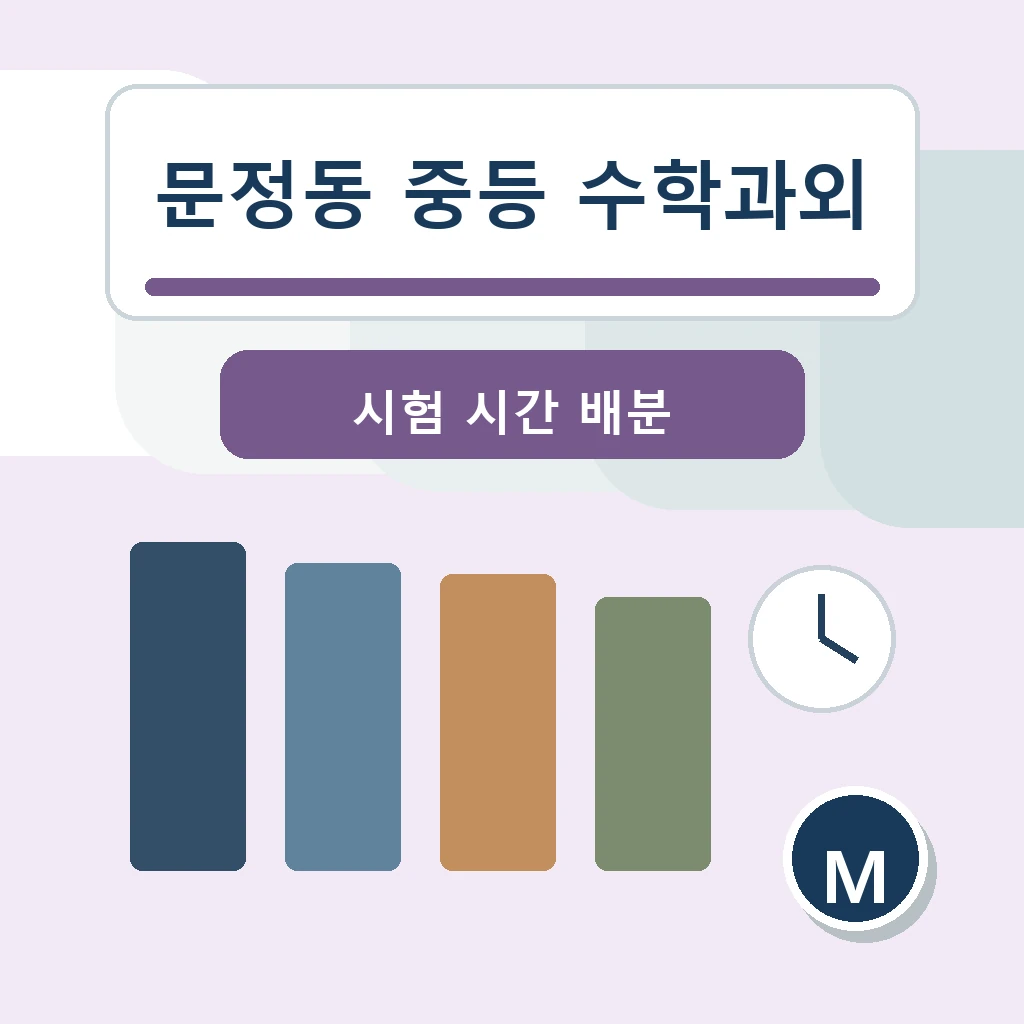 문정동 중학생 중등 수학과외 학습정보
