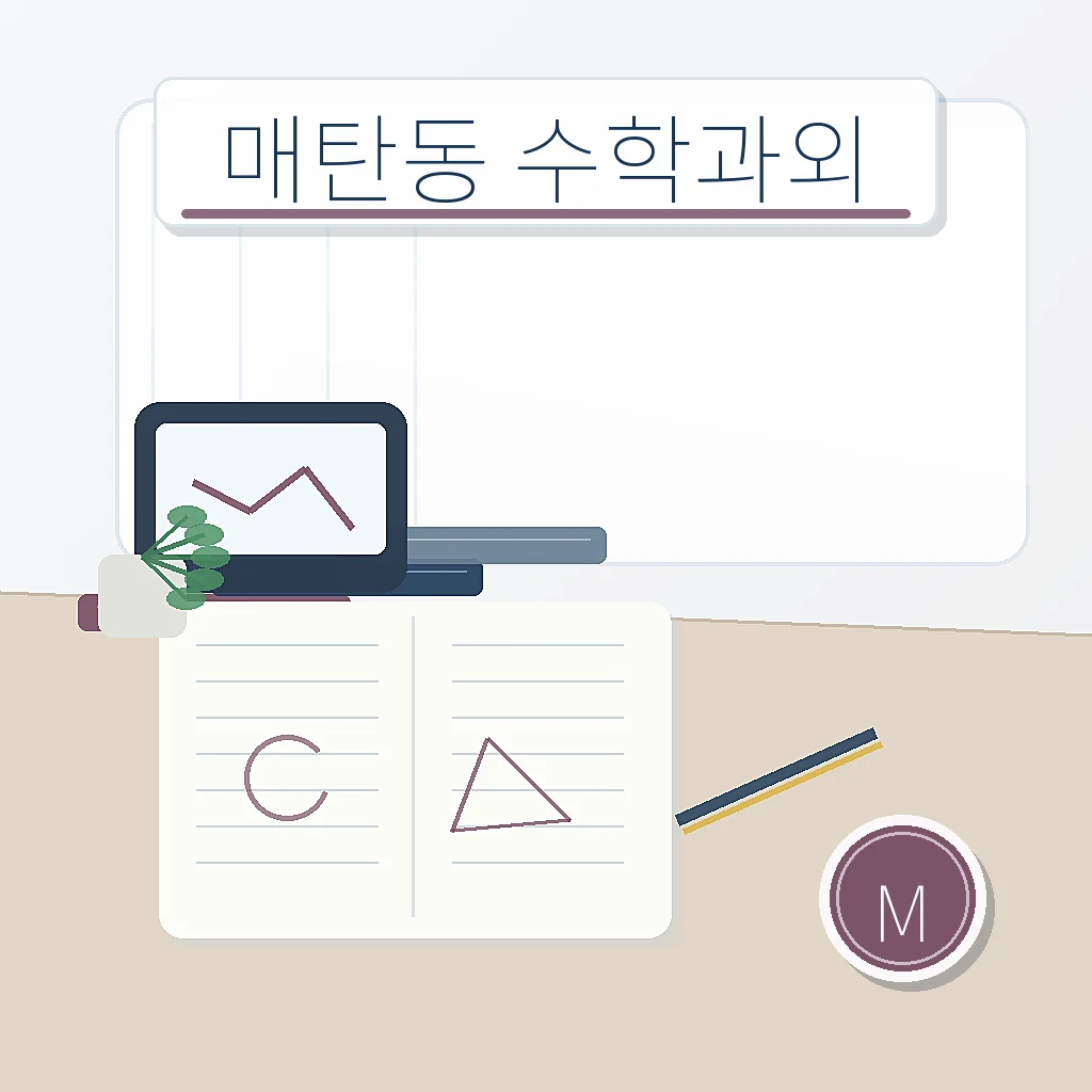매탄동 수학과외 지역별 학습정보