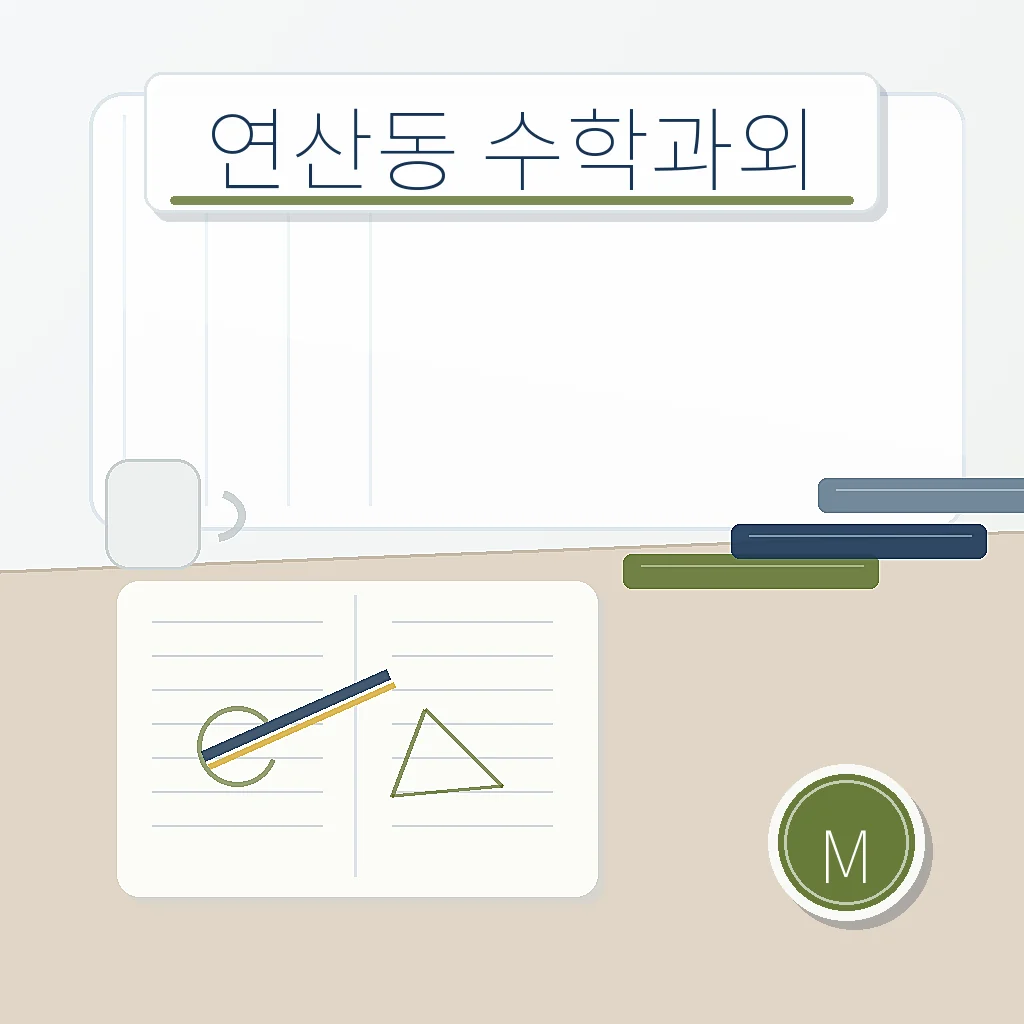 연산동 수학과외 지역별 학습정보